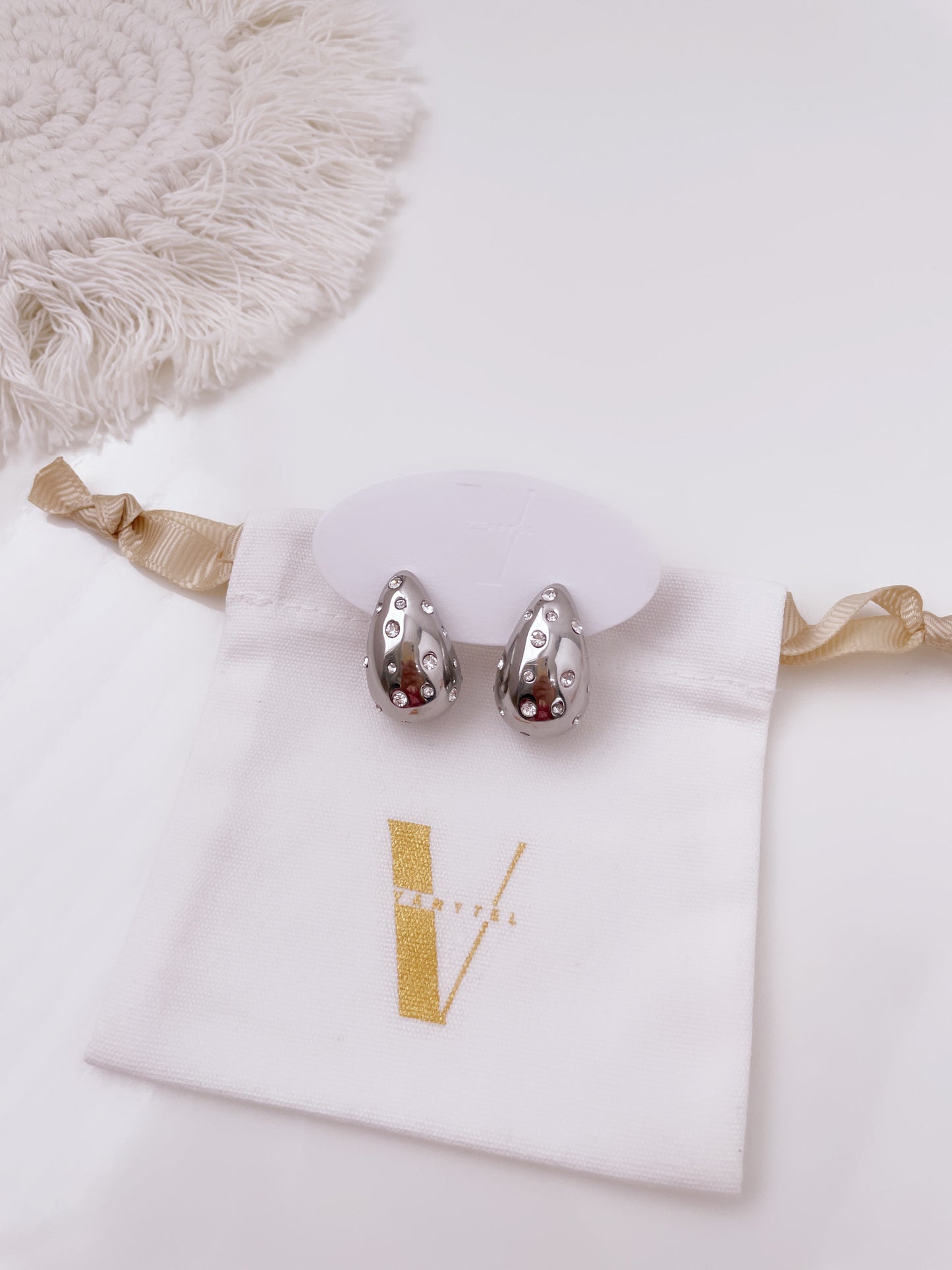 Bold Drops Studs | Sparkle - Vanytel