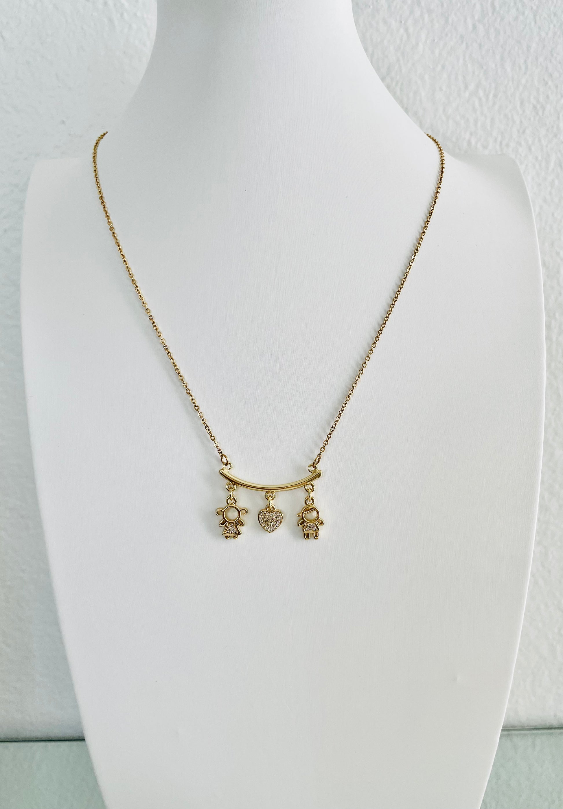 Girl & Girl Necklace - Vanytel