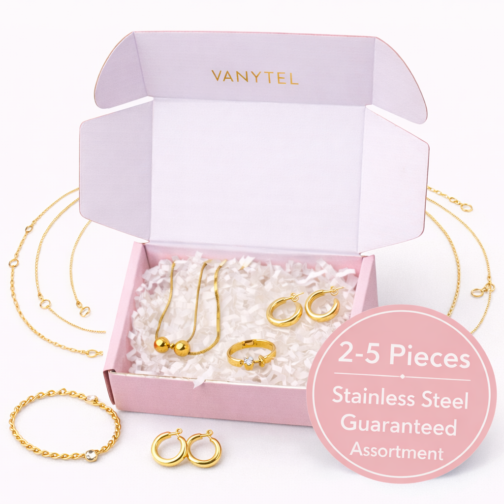 Vanytel curated jewelry gift box