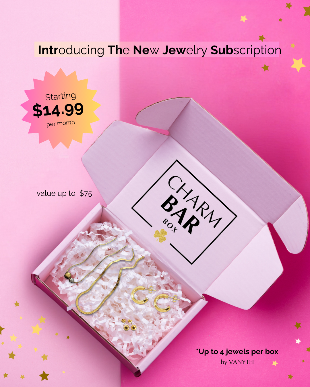 Charm Bar Box (Monthly Jewelry Subscription)