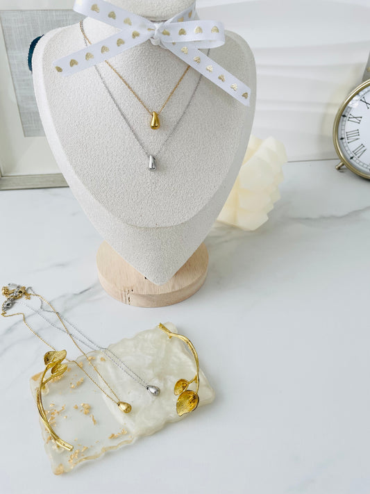 Drops Necklace Xsmall | Gold | Silver - Vanytel 