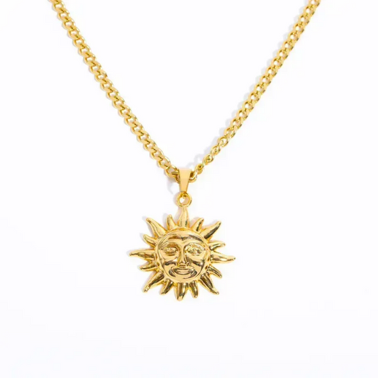 Sunset Necklace en Acero Inoxidable Unisex - Vanytel 