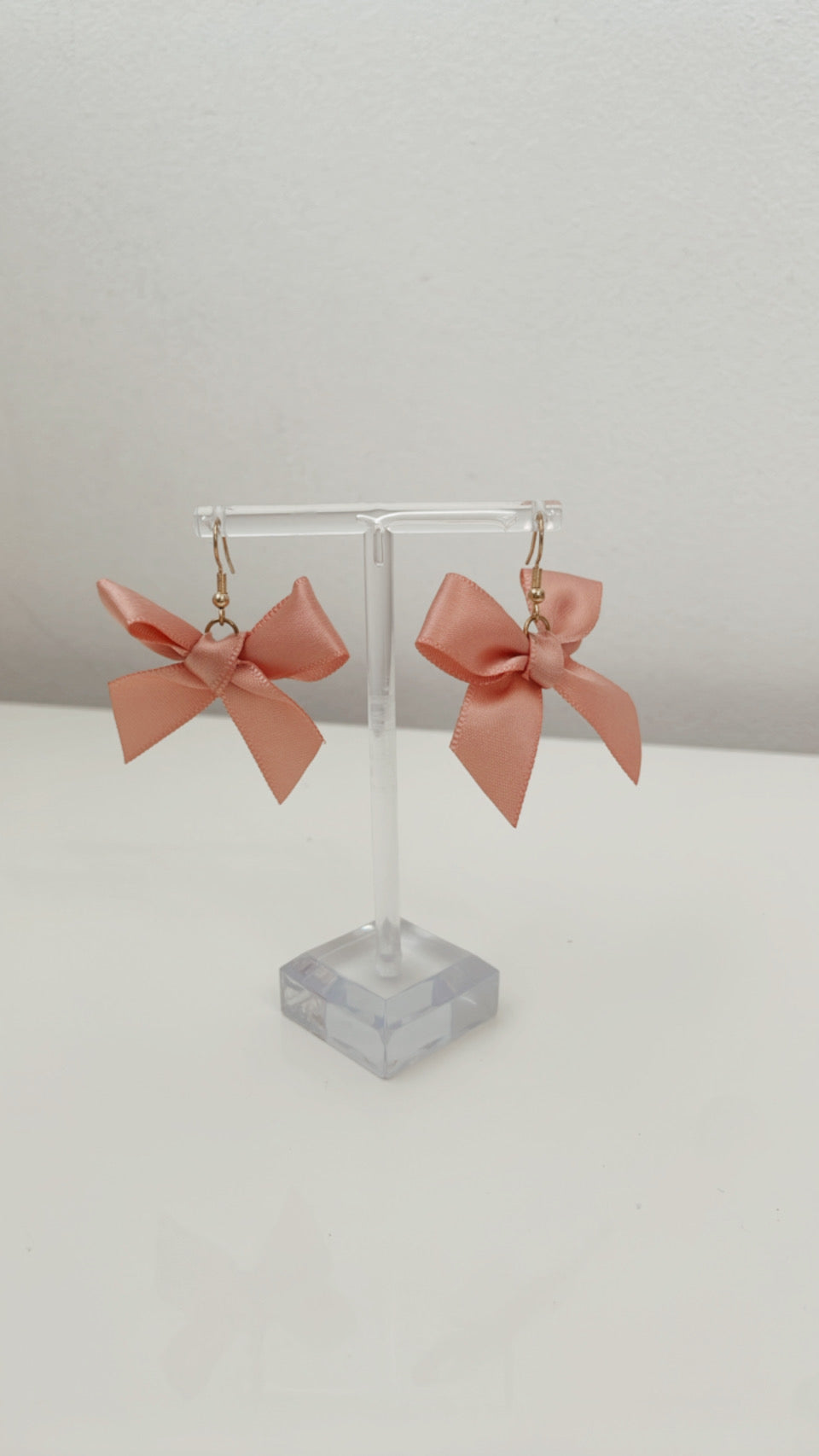 Pink Bows Earrings 🎀Women’s Stainless Steel - Vanytel 