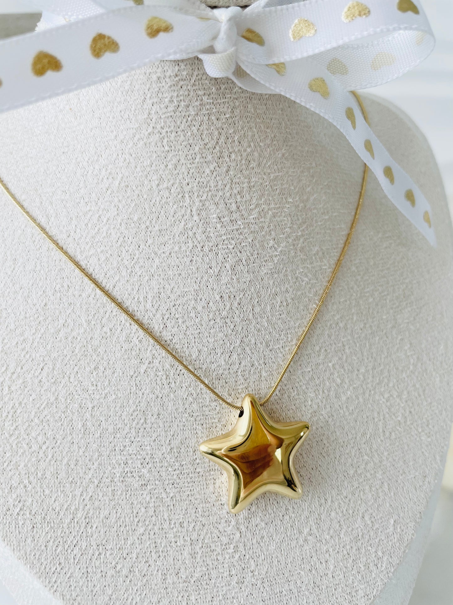 ⭐️ Estrella Necklace | Gold | Silver Stainless Steel - Vanytel 