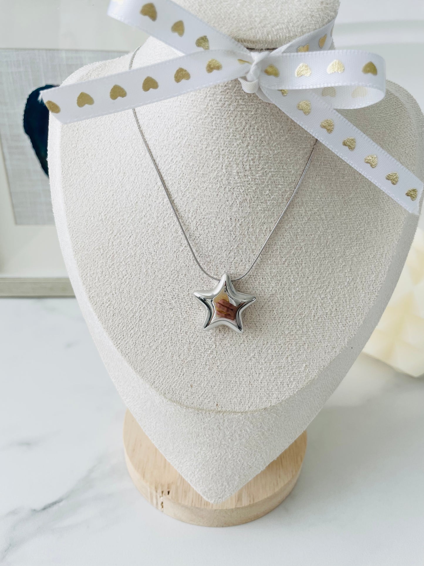 ⭐️ Estrella Necklace | Gold | Silver Stainless Steel - Vanytel 