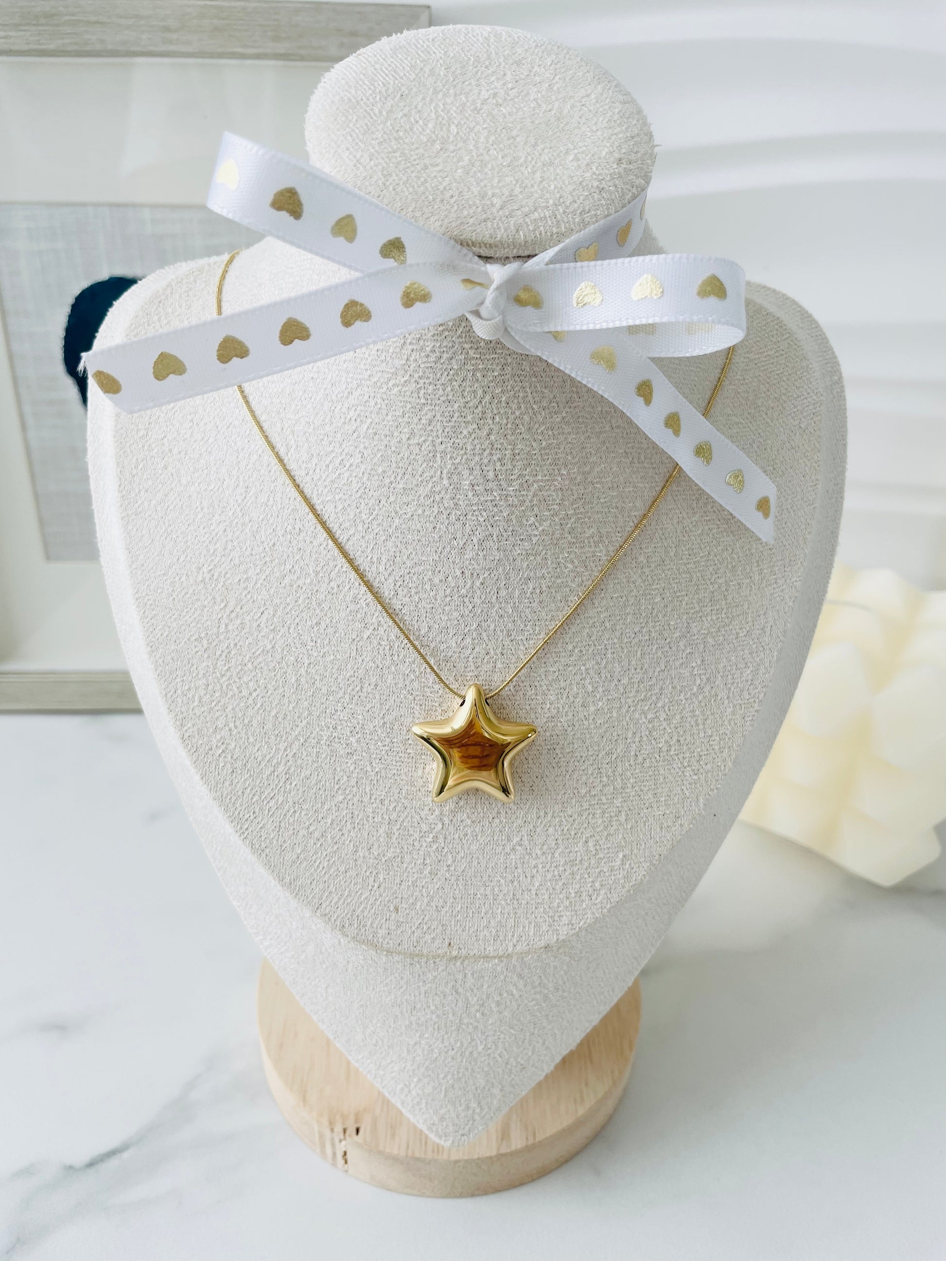 ⭐️ Estrella Necklace | Gold | Silver Stainless Steel - Vanytel 