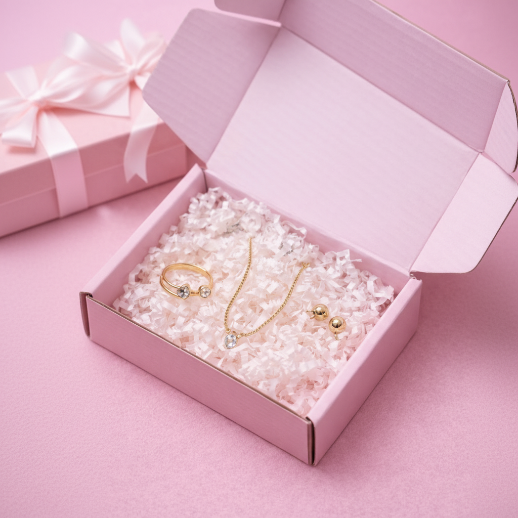 Caja de Joyería Curada Vanytel — Elige tu Set