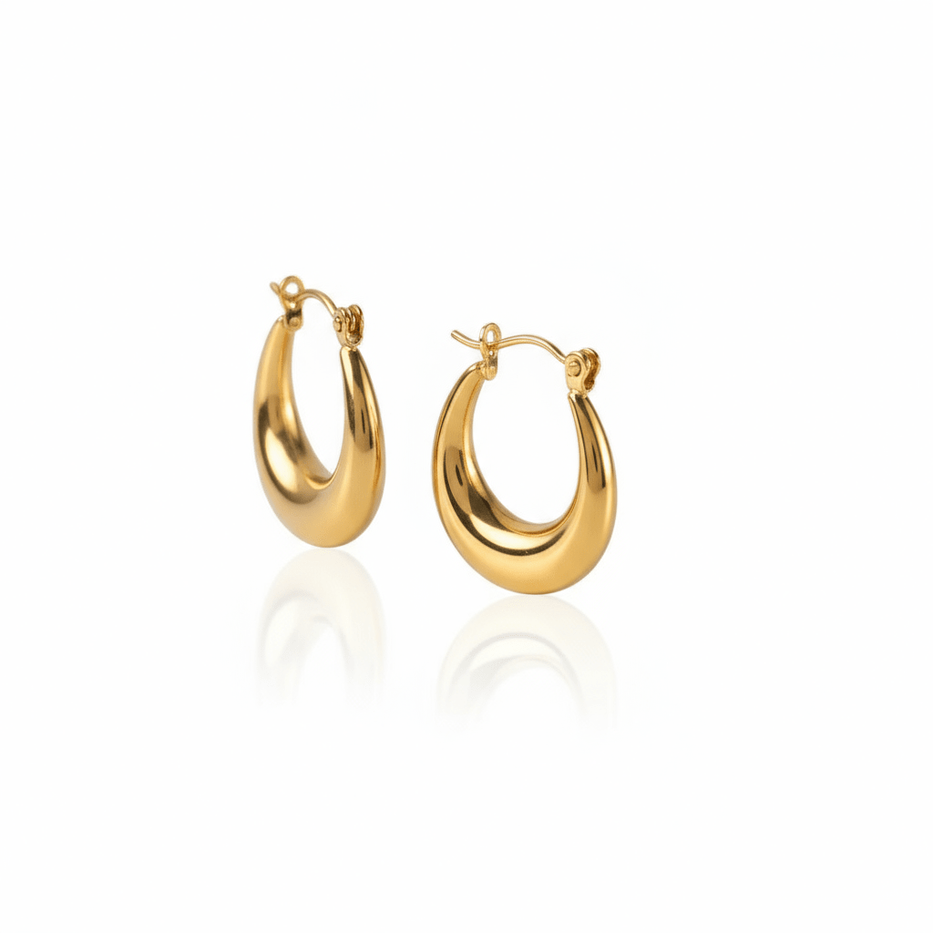 Aros Greta Dorados y Plateados para Mujer en Acero Inoxidable | Vanytel - VANYTEL - VANYTEL