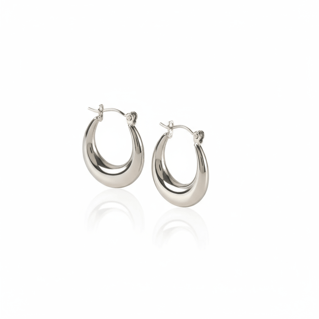 Aros Greta Dorados y Plateados para Mujer en Acero Inoxidable | Vanytel - VANYTEL - VANYTEL