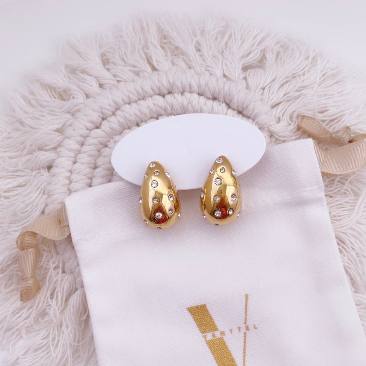 Bold Drops Studs | Sparkle - VANYTEL - Vanytel