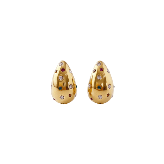 Bold Drops Studs | Sparkle - VANYTEL - Vanytel