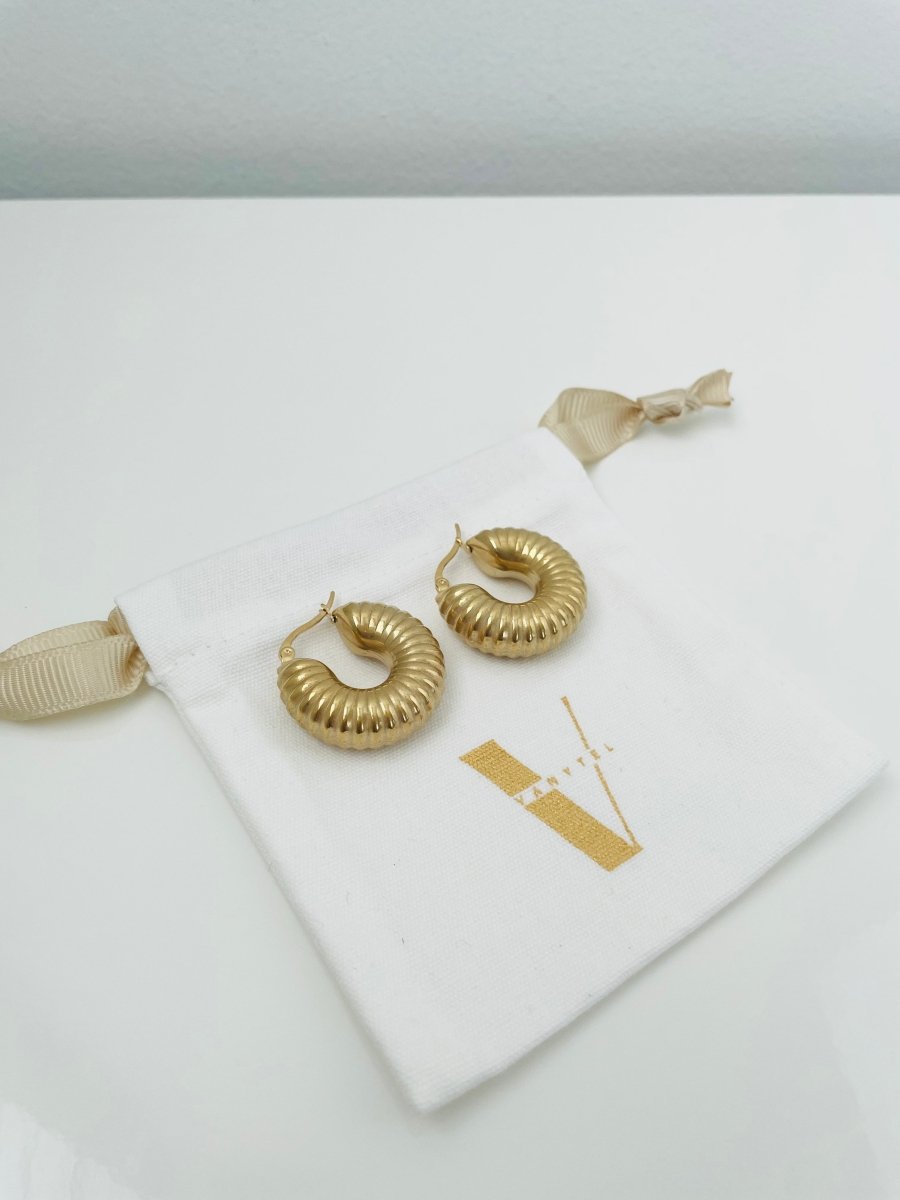 Cairo hoops Earrings - VANYTEL - Vanytel