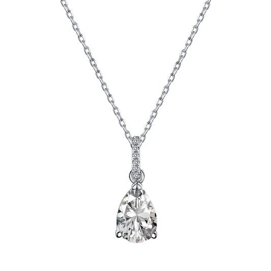 Collar Gota de Agua en Plata Esterlina 925 para Mujer | Vanytel - VANYTEL - Vanytel
