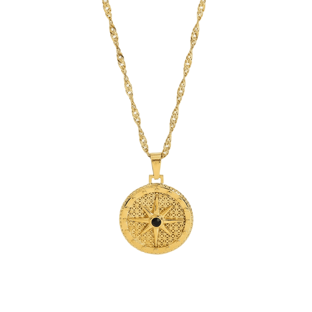 Collar North Chain Dorado para Mujer en Acero Inoxidable | Vanytel - VANYTEL - Vanytel