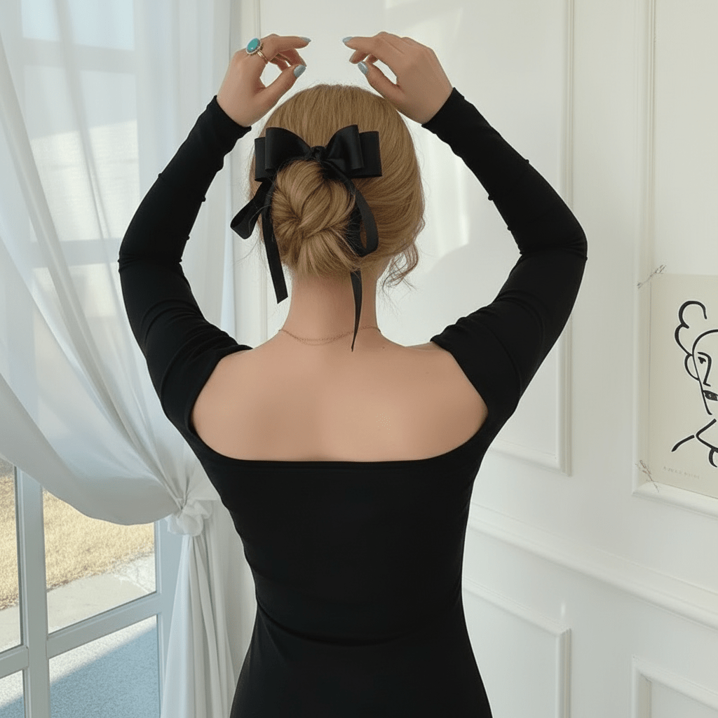 Lazos para el Cabello Estilo Coquette para Mujer en Satín | Vanytel - VANYTEL - Vanytel
