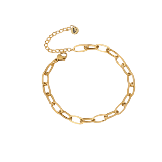 Pulsera Básica de Paperclip Unisex en Acero Inoxidable | Vanytel - VANYTEL - Vanytel