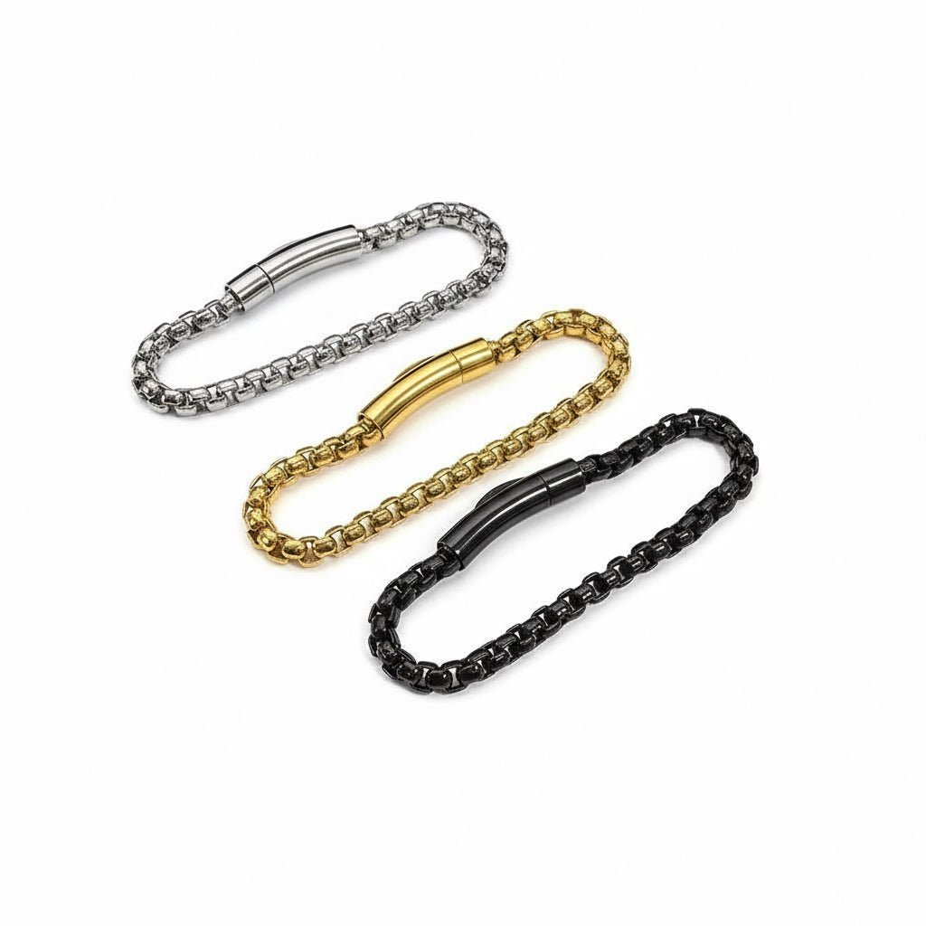Pulsera en Varios Colores para Hombre en Acero Inoxidable | Vanytel - VANYTEL - Vanytel