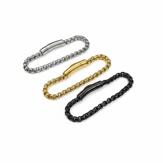 Pulsera en Varios Colores para Hombre en Acero Inoxidable | Vanytel - VANYTEL - Vanytel