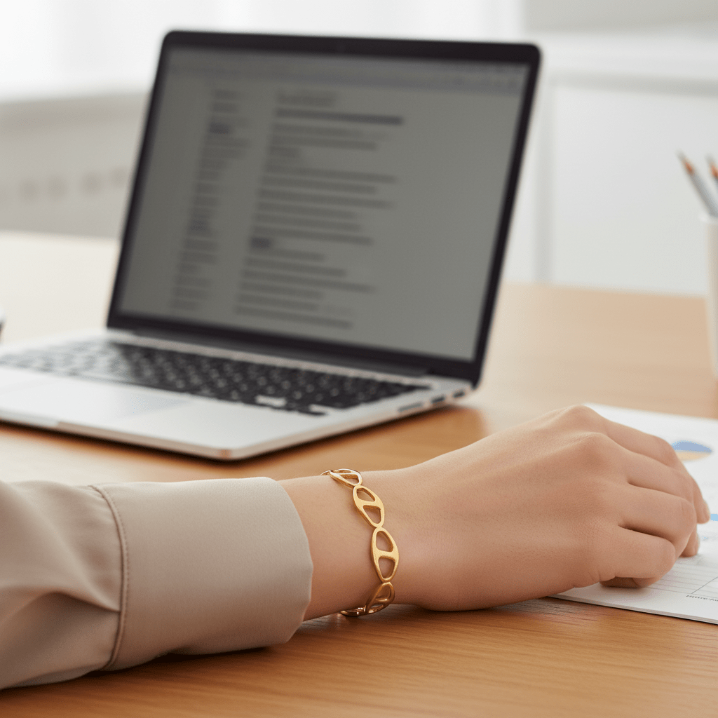 Pulsera Gigi Bangle Dora Ajustable para Mujer en Acero Inoxidable | Vanytel - VANYTEL - Vanytel