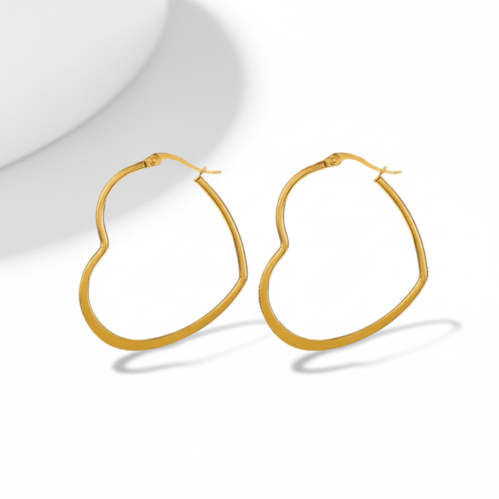 Variedad de Hoops Medianas Doradas para Mujer en Acero Inoxidable | Vanytel - VANYTEL - Vanytel