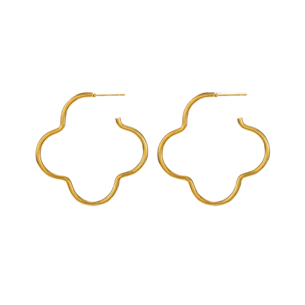 Variedad de Hoops Medianas Doradas para Mujer en Acero Inoxidable | Vanytel - VANYTEL - Vanytel