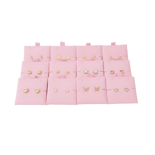 Variedad de Studs Doradas para Mujer en Acero Inoxidable | Vanytel - VANYTEL - Vanytel
