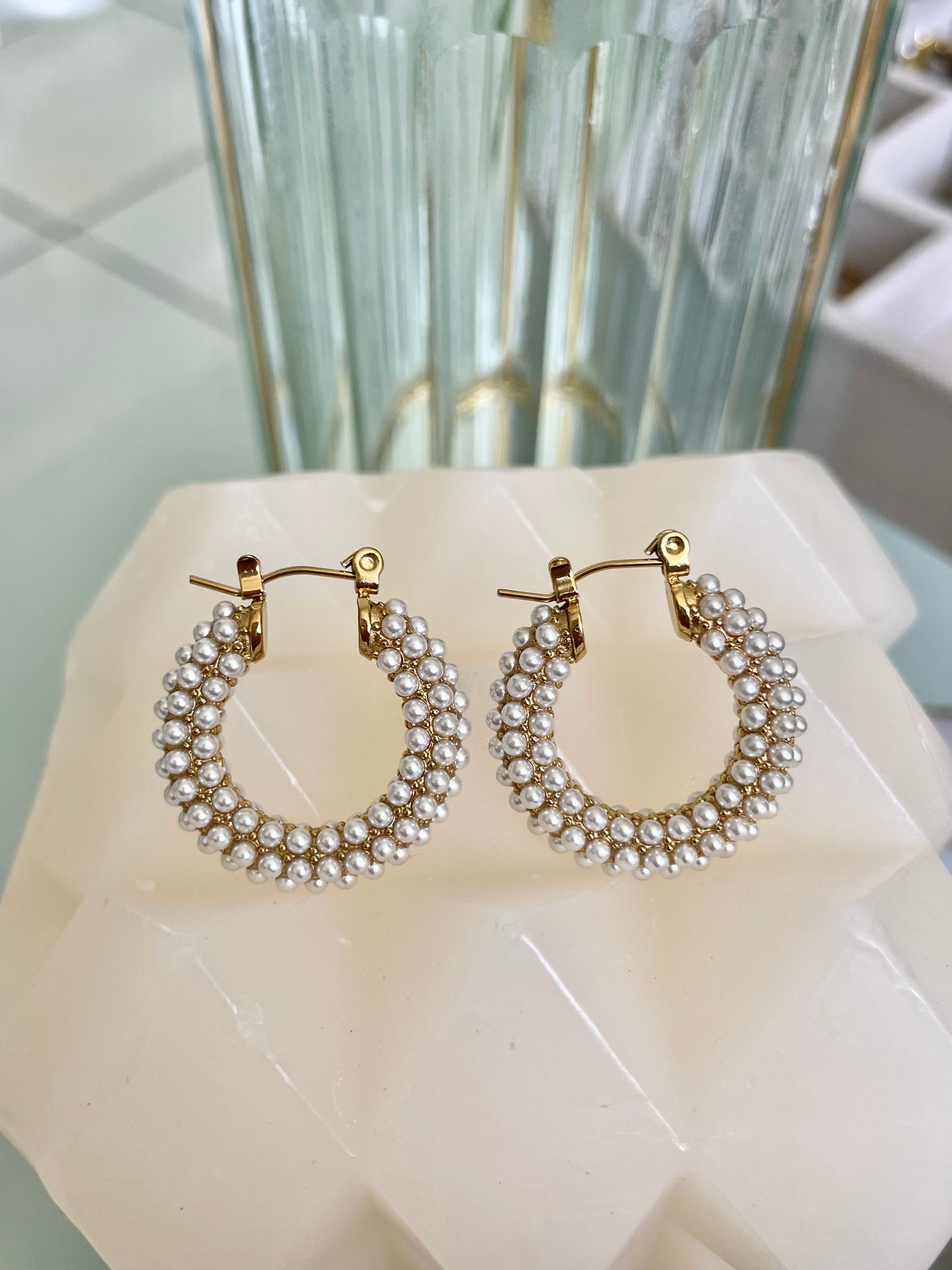 Ana Maria Hoops Earrings - Vanytel 